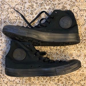 NEW Black Converse All Stars
